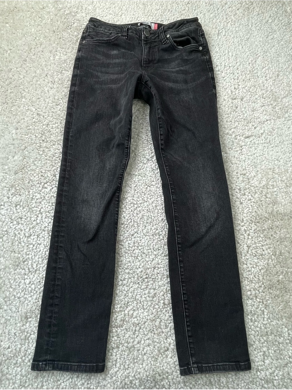 Cabi black high straight skinny jeans 3560 stretch size 4